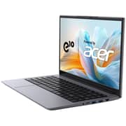 Acer Gadget ETBook M14P (2021) Laptop - Intel Celeron - N4500 / 14inch FHD / 256GB SSD / 8GB RAM / Shared Intel UHD Graphics / Windows 11 Home / English & Arabic Keyboard / Silver / Middle East Version - [ENBCTS-45]
