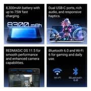 Redmagic Astra 2 Gaming Tablet - WiFi 256GB 12GB RAM 9.06inch Eclipse - NP06J