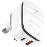 VOZ Travel Charger 20W with Micto USB Cable White - VZWPD01M