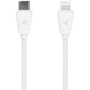 VOZ Travel Charger 20W with Lightning Cable White - VZWPD01L