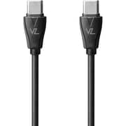 VOZ Car Charger with USB-C to USB-C Cable Black - VCCPD03T