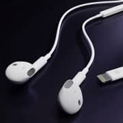 VOZ Edge Wired In Ear Lightning Headset White