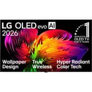 LG 83 inch True Wireless Wallpaper TV OLED evo W6 AI 4K Smart TV Magic Remote Dolby webOS 2026, OLED83W66LA
