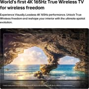 LG 83 inch True Wireless Wallpaper TV OLED evo W6 AI 4K Smart TV Magic Remote Dolby webOS 2026, OLED83W66LA