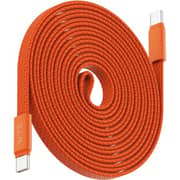 WYE Magnetic USB-C To USB-C Cable 1.2m Orange - Y-DC77CC1M15