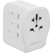 Smartix NomadPro SQM International Travel Adaptor White - SM1BCTA8