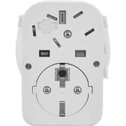 Smartix NomadPro SQM International Travel Adaptor White - SM1BCTA8