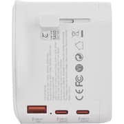 Smartix NomadPro SQM International Travel Adaptor White - SM1BCTA8