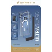 Smartix Ultraguard 3-in-1 Privacy Protection Kit Clear/Black iPhone 18 Pro - SM18PBP3