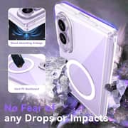 Trands Magnetic Case Clear Samsung Galaxy Z Fold 8 - TR-CC9703