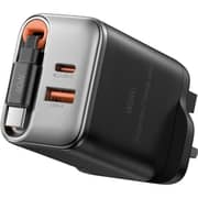 Wiwu Portable Charger with USB-C Cable Black - WI-G020BLK
