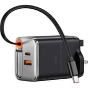 Wiwu Portable Charger with USB-C Cable Black - WI-G020BLK
