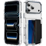 Cellairis Wallet Case Clear/Black iPhone 17/18 Pro - M-CSWLTIPH18PR