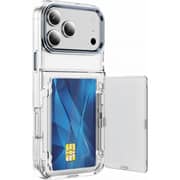 Cellairis Wallet Case Clear/Black iPhone 17/18 Pro Max - M-CSWLTIPH18PX