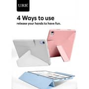 URR iFoldable Case with Pen Slot Pink iPad A16 - ZD03