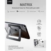 URR MATRIX Kickstand Case Black iPad A16 - JZ01