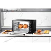 Black and Decker Double Glass Toaster Oven - TRO100RDG