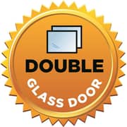 Black and Decker Double Glass Toaster Oven - TRO100RDG