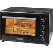 Black and Decker Double Glass Toaster Oven - TRO100RDG