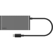 Belkin 5-in-1 USB-C Hub Grey - AVC022HQSGY