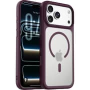 Blupebble MagSafe Case Wine Red iPhone 18 Pro Max - BP-IPHMAT18MAX-WR