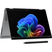 HP Omnibook X Flip 2-in-1 Convertible (2026) Laptop - 3rd Series / Intel Core Ultra 7-356H / 14inch 3K / 1TB SSD / 32GB RAM / Shared Intel Graphics / Windows 11 Home / English & Arabic Keyboard / Meteor Silver Aluminum/ Middle East Version - [14-KB0005NE]