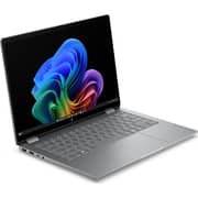 HP Omnibook X Flip 2-in-1 Convertible (2026) Laptop - 3rd Series / Intel Core Ultra 7-356H / 14inch 3K / 1TB SSD / 32GB RAM / Shared Intel Graphics / Windows 11 Home / English & Arabic Keyboard / Meteor Silver Aluminum/ Middle East Version - [14-KB0005NE]