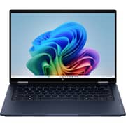 HP Omnibook X Flip 2-in-1 Convertible (2026) Laptop - AMD Ryzen AI 5-435 / 14inch 3K / 512GB SSD / 16GB RAM / Shared AMD Radeon Graphics / Windows 11 Home / English & Arabic Keyboard / Blue/ Middle East Version - [14-KC0003NE]