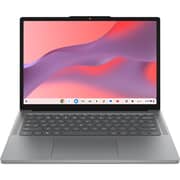 Lenovo Chrome 14M8911 (2026) Laptop - MediaTek Kompanio 540 / 14inch WUXGA / 64GB UFS / 8GB RAM / Shared Arm Mali-G57 MC2 GPU / ChromeOS / English & Arabic Keyboard / Luna Grey / Middle East Version - [83SY000EEL]