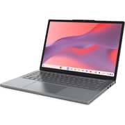 Lenovo Chrome 14M8911 (2026) Laptop - MediaTek Kompanio 540 / 14inch WUXGA / 64GB UFS / 8GB RAM / Shared Arm Mali-G57 MC2 GPU / ChromeOS / English & Arabic Keyboard / Luna Grey / Middle East Version - [83SY000EEL]