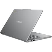 Lenovo Chrome 14M8911 (2026) Laptop - MediaTek Kompanio 540 / 14inch WUXGA / 64GB UFS / 8GB RAM / Shared Arm Mali-G57 MC2 GPU / ChromeOS / English & Arabic Keyboard / Luna Grey / Middle East Version - [83SY000EEL]