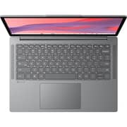 Lenovo Chrome 14M8911 (2026) Laptop - MediaTek Kompanio 540 / 14inch WUXGA / 64GB UFS / 8GB RAM / Shared Arm Mali-G57 MC2 GPU / ChromeOS / English & Arabic Keyboard / Luna Grey / Middle East Version - [83SY000EEL]