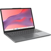Lenovo Chrome 14M8911 (2026) Laptop - MediaTek Kompanio 540 / 14inch WUXGA / 64GB UFS / 8GB RAM / Shared Arm Mali-G57 MC2 GPU / ChromeOS / English & Arabic Keyboard / Luna Grey / Middle East Version - [83SY000EEL]