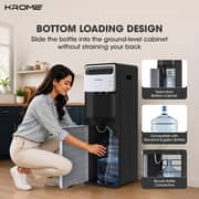 Krome Bottom Loading Water Dispenser - KR-WDBL400L