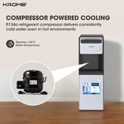 Krome Bottom Loading Water Dispenser - KR-WDBL400L