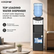 Krome Top Loading Water Dispenser - KR-WDTL300L
