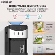 Krome Top Loading Water Dispenser - KR-WDTL300L