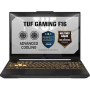 Asus TUF F16 Gaming (2026) Laptop - 2nd Series / Intel Core 5-210H / 14inch FHD+ / 512GB SSD / 16GB RAM / 6GB NVIDIA GeForce RTX 4050 GPU / Windows 11 Home / English & Arabic Keyboard / Mecha Gray / Middle East Version - [FX607VU-RL138W]