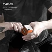 Momax 1-World 2-Port Travel Adaptor Black - UA29D