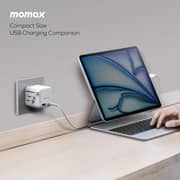 Momax 1-World 2-Port Travel Adaptor Black - UA29D