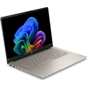 HP OmniBook 5 (2026) Laptop - 3rd Series / Intel Core Ultra 5-322 / 14inch 2K / 512GB SSD / 16GB RAM / Shared Intel Graphics / Windows 11 Home / English & Arabic Keyboard / Sahara Silver Aluminum / Middle East Version - [14-HH0006NX]