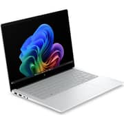 HP OmniBook X (2026) Laptop - 3rd Series / Intel Core Ultra 7-356H / 14inch 2K / 1TB SSD / 24GB RAM / Shared Intel Graphics / Windows 11 Home / English & Arabic Keyboard / Glacier silver / Middle East Version - [14-KA0001NX]