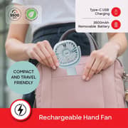 Sanford Rechargeable Hand Fan - SF950HFN HA