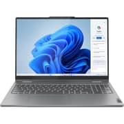 Lenovo IdeaPad 5 16IRU9 2-in-1 Convertible (2024) Laptop - 1st Series / Intel Core 5-120U / 16inch WUXGA / 512GB SSD / 16GB RAM / Shared Intel Graphics / Windows 11 Home / English Keyboard / Luna Grey / International Version - [83DU004VUS]