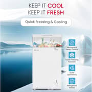 Nobel Chest Freezer 99L White - NCF145