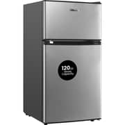 Nobel Top Mount Refrigerator 90L Dark Silver - NR120E