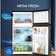 Nobel Top Mount Refrigerator 90L Dark Silver - NR120E
