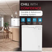 Nobel Chest Freezer 99L White - NCF140