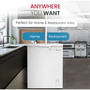 Nobel Chest Freezer 99L White - NCF140