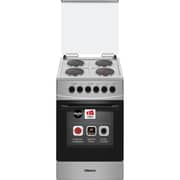 Nobel Free Standing 4 Zone Electric Cooker 50x50cm Stainless Steel/Black - NGC5400SI